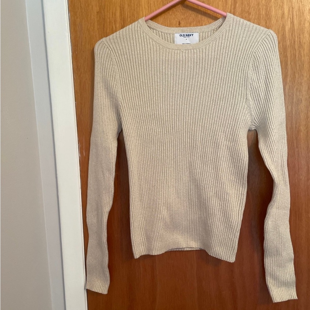 Old Navy Women's Ribbed Crewneck Sweater